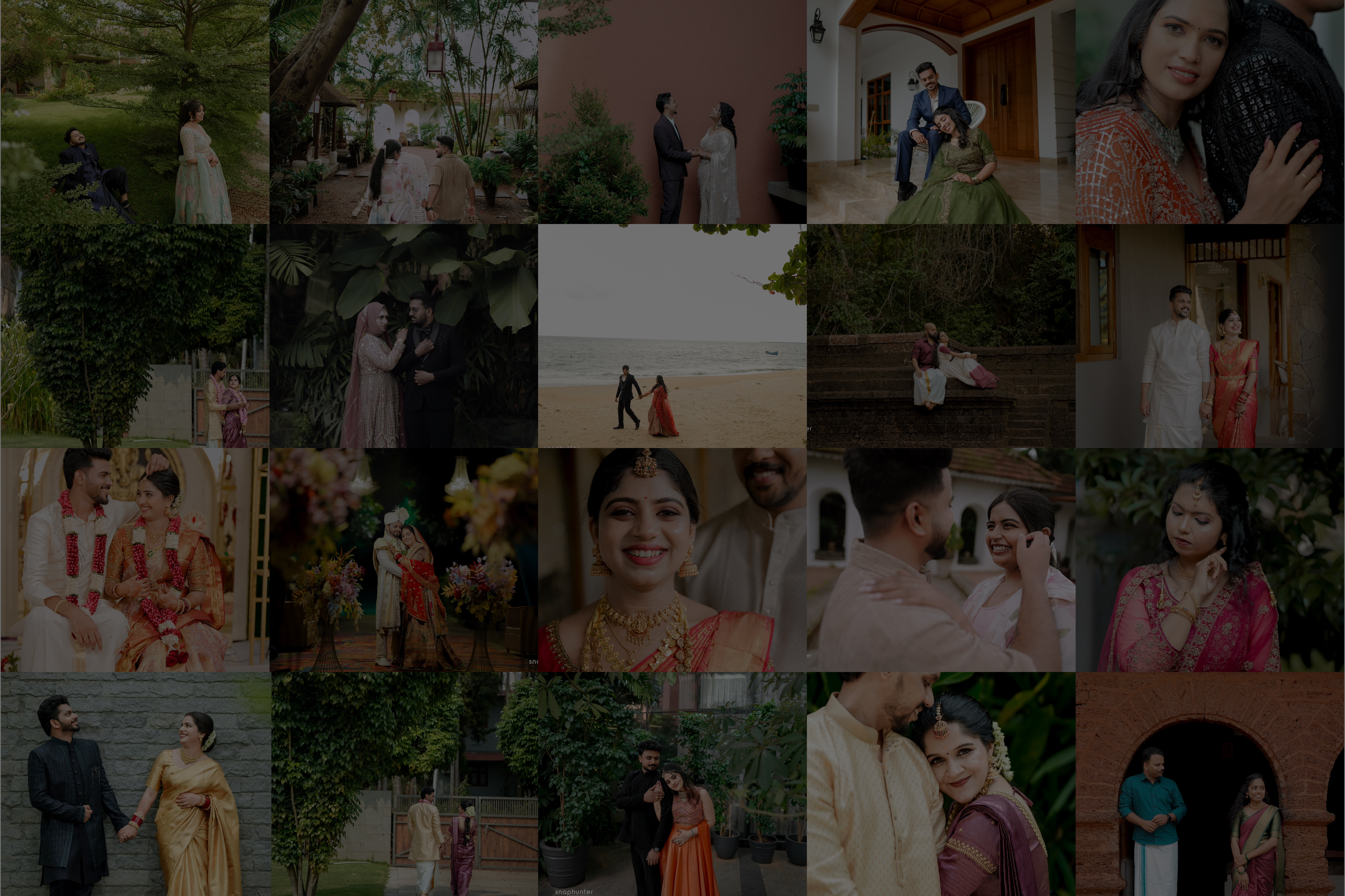 Luxury wedding ceremony
