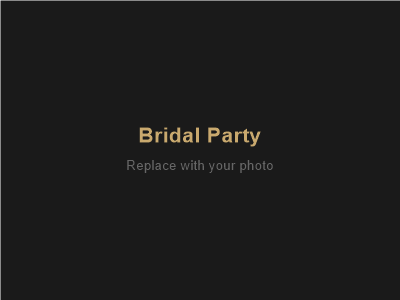 Bridal party garden