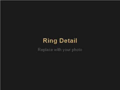 Wedding rings detail